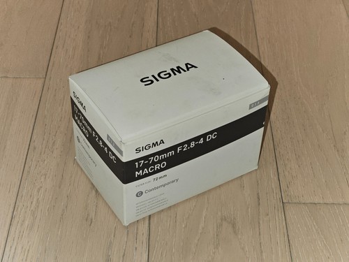 Sigma 70mm 4 dc macro - 17-70mm, f/2.8-4